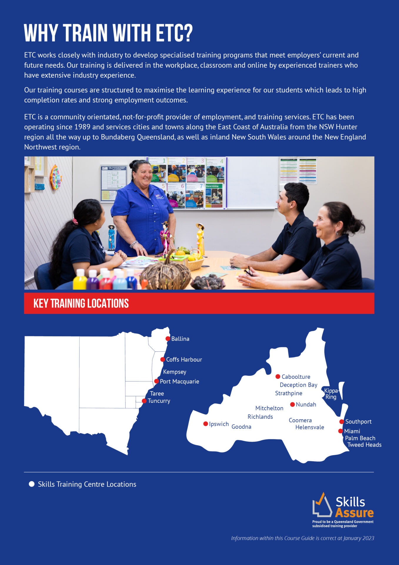 Training Course Guide Course Guide - ETC Employment & Training
