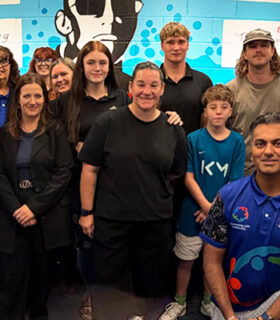 Emerge Youth and ETC representatives supporting pathways for young people on the Sunshine Coast