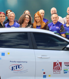 ETC-supported PCYC Ipswich Braking the Cycle vehicle used for supervised learner driving